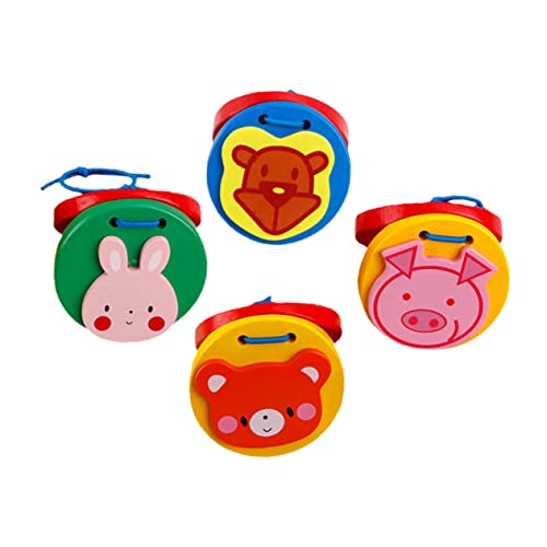 Yardwe 1 Set 4 Stück Holzkastagnetten Für Kleinkinder Kinderspielzeug Lernspielzeug Kinderschlagspielzeug Musikspielzeug Vorschulspielzeug Kinderspielzeug Holzinstrumente Zufällige Farbe Yardwe 1 Set 4 Stück Holzkastagnetten Für Kleinkinder Kinderspielzeug Lernspielzeug Kinderschlagspielzeug Musikspielzeug Vorschulspielzeug Kinderspielzeug Holzinstrumente Zufällige Farbe von Yardwe