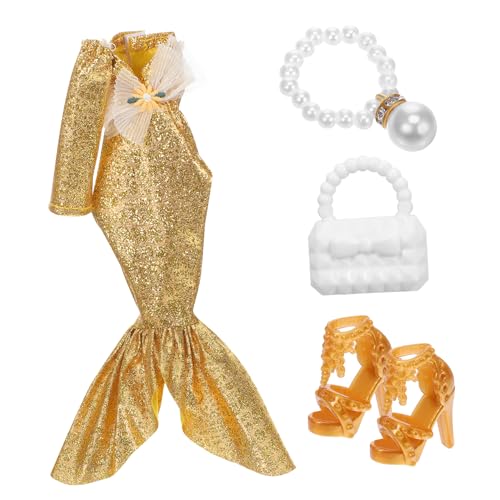 Yardwe 1 Set Abendkleid Glitzerndes Paillettenkleid Kleidung Für Puppen Meerjungfrau Puppenkleid Puppen Partykleid Zubehör Modepuppenkleidung Puppen Formelle Kleidung Yardwe 1 Set Abendkleid Glitzerndes Paillettenkleid Kleidung Für Puppen Meerjungfrau Puppenkleid Puppen Partykleid Zubehör Modepuppenkleidung Puppen Formelle Kleidung von Yardwe
