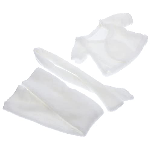 Yardwe 1 Set Badetuch Süße Puppe Plüschbär Kostüm Kuscheltier Outfits Kuscheltier Kostüm Bär Handtuch Kuscheltier Anziehspielzeug Stoff Weiß Yardwe 1 Set Badetuch Süße Puppe Plüschbär Kostüm Kuscheltier Outfits Kuscheltier Kostüm Bär Handtuch Kuscheltier Anziehspielzeug Stoff Weiß von Yardwe
