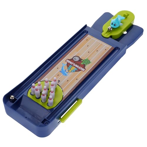 Yardwe 1 Set Brettspiel Bowlingspielzeug Desktop Bowling Tabletop Bowling Mini Bowlingspiel Bowlingspiele Für Indoor Kleinkind Sport Brettsport Mini Tischspiel Bauchmuskeln von Yardwe