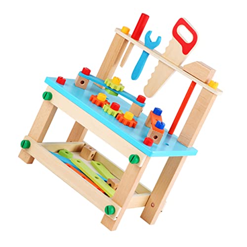 Yardwe 1 Set Demontagewerkzeug Stuhl Kinderpuzzles Kinderpuzzles Für Babys Kinderspielzeug Bausteine ​​Lustiges Demontagestuhlspielzeug Demontagewerkzeug Stuhlspielzeug Lustiges von Yardwe