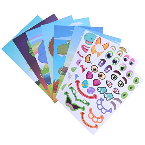 Yardwe 1 Set Dinosaurier Gesichtswechsel Aufkleber Machen Sie Ihren Eigenen Aufkleber Machen Sie Ihren Eigenen Tiergesichts Aufkleber Match Aufkleber Dinosaurier Gesichts Aufkleber Yardwe 1 Set Dinosaurier Gesichtswechsel Aufkleber Machen Sie Ihren Eigenen Aufkleber Machen Sie Ihren Eigenen Tiergesichts Aufkleber Match Aufkleber Dinosaurier Gesichts Aufkleber von Yardwe