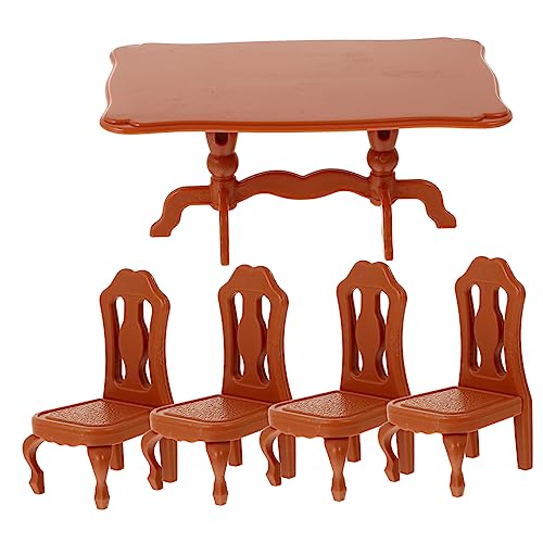 Yardwe 1 Set Esstisch Und Stuhl Modell Mini Schlafzimmer Zubehör Möbel Modell Mini Tisch Desktop Dekoration Kunststoff Stuhl Miniatur Szene Spielhaus Zubehör Orange Pp Yardwe 1 Set Esstisch Und Stuhl Modell Mini Schlafzimmer Zubehör Möbel Modell Mini Tisch Desktop Dekoration Kunststoff Stuhl Miniatur Szene Spielhaus Zubehör Orange Pp von Yardwe