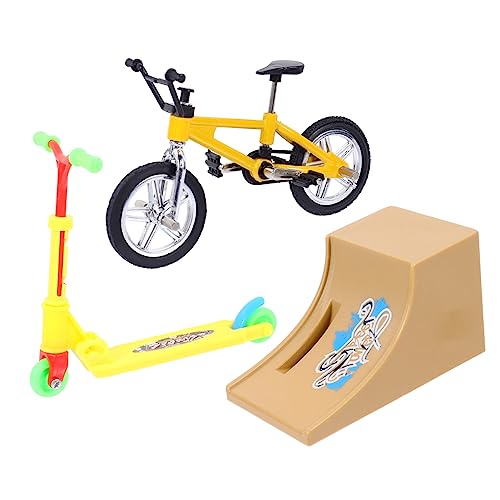 Yardwe 1 Set Finger Bike Mini Sport Roller Tragbare Finger Finger Sport Pädagogisches Fingertip Bewegung Kunststoff von Yardwe