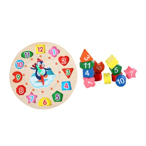 Yardwe 1 Set Kinderwecker Bausteine Für Uhr Uhr Design Digitaluhr Block Erkenntnis Buntes Holz Yardwe 1 Set Kinderwecker Bausteine Für Uhr Uhr Design Digitaluhr Block Erkenntnis Buntes Holz von Yardwe