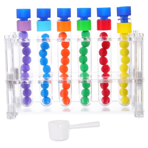 Yardwe 1 Set Montessori-Lernset zum Sortieren und Zählen von Farben für Kleinkinder – Spielzeug für Mathematik-Manipulative – Pädagogisches Spielzeug zur Entwicklung der Feinmotorik Yardwe 1 Set Montessori-Lernset zum Sortieren und Zählen von Farben für Kleinkinder – Spielzeug für Mathematik-Manipulative – Pädagogisches Spielzeug zur Entwicklung der Feinmotorik von Yardwe
