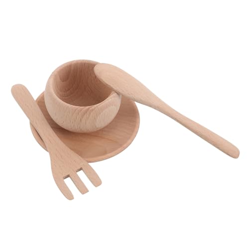 Yardwe 1 Set Rollenspiel Küchenset Aus Holz Kochutensilien Und Geschirr Miniatur Küchenzubehör Rollenspiel Für Kleinkinder Yardwe 1 Set Rollenspiel Küchenset Aus Holz Kochutensilien Und Geschirr Miniatur Küchenzubehör Rollenspiel Für Kleinkinder von Yardwe