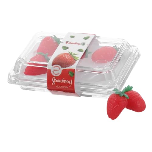 Yardwe 1 Set Simulation Mini Model Tiny Food Artificial Erdbeeren Dollhouse Miniaturzubehör Playhouse Spielzeugdekorationen Miniatur -erdbeeren Yardwe 1 Set Simulation Mini Model Tiny Food Artificial Erdbeeren Dollhouse Miniaturzubehör Playhouse Spielzeugdekorationen Miniatur -erdbeeren von Yardwe