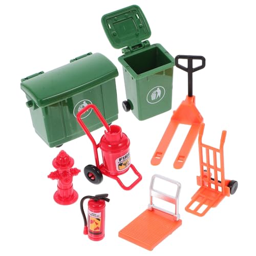 Yardwe 1 Set Verkehrsmodell Rolle Feuerlöscher Verkleidungsset Indoor Kinderspielzeug Feuerwehrmann Spielspielzeug Feuerwehrmann Werkzeuge Lustiges Lustiges Bauchmuskeln von Yardwe