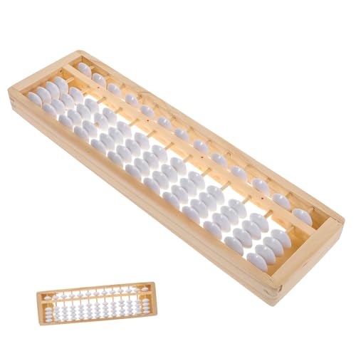 Yardwe 1stück Holz Abacus Für Lernspielzeug Zur Mathematischen Ausbildung Reihen Mit Perlen Hilfsmittel Für Schüler Rechenfähigkeit von Yardwe