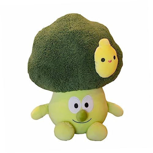 Yardwe 1 Stück Blumenkohl-Puppe Kindergeschenk Gefälschter Brokkoli-schmuck Puppenschmuck Brokkoli-Puppe Zimmerschmuck Simulation Brokkoli-Ornament Plüschpuppe Stretchstoffe von Yardwe