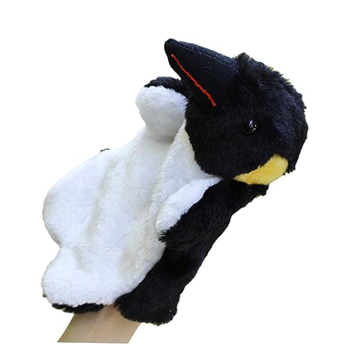 Yardwe 1 Stück Cartoon Pinguin Handpuppe aus Plüsch Lustiges Tier für Geschichtenerzählen Kindergartenaktivitäten und Kreative Spiele Fördert Fantasie und Kommunikationsfähigkeiten Yardwe 1 Stück Cartoon Pinguin Handpuppe aus Plüsch Lustiges Tier für Geschichtenerzählen Kindergartenaktivitäten und Kreative Spiele Fördert Fantasie und Kommunikationsfähigkeiten von Yardwe