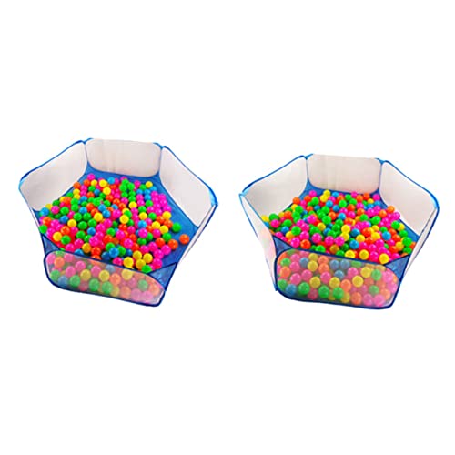 Yardwe 1 Stück Faltbares Zelt für Spielhaus mit Netz Elastischer Spielbereich für Meerball Pool Kreatives Spielzelt Einfach Aufzubauen Blau Yardwe 1 Stück Faltbares Zelt für Spielhaus mit Netz Elastischer Spielbereich für Meerball Pool Kreatives Spielzelt Einfach Aufzubauen Blau von Yardwe