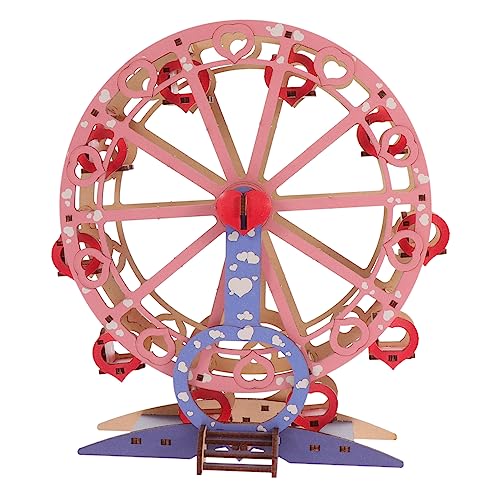Yardwe 1 Stück Holzpuzzle für DIY Holzspielzeug Kreativität und Konzentration Lernspielzeug zur Verbesserung der Hand Auge Koordination und Dekoratives Element im Zimmer von Yardwe