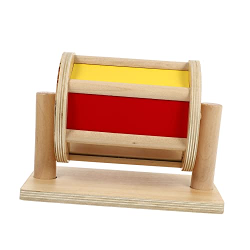 Yardwe 1 Stück Holztextil Trommelspielzeug Pädagogisches Musikspielzeug für Kleinkinder Sicheres Glattes Design ohne Grat Leicht und Handlich für Kleine Hände für Frühkindliche Erziehung Yardwe 1 Stück Holztextil Trommelspielzeug Pädagogisches Musikspielzeug für Kleinkinder Sicheres Glattes Design ohne Grat Leicht und Handlich für Kleine Hände für Frühkindliche Erziehung von Yardwe