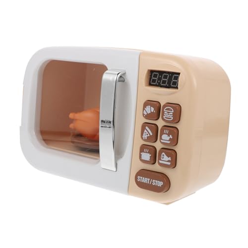 Yardwe 1 Stück Mikrowellenornamente Ofen Kreativ küchenspielzeug für Kitchen Toys for Mini-Möbelspielzeug simuliertes Mikrowellenherd- Kinderspielzeug Plastik Khaki Yardwe 1 Stück Mikrowellenornamente Ofen Kreativ küchenspielzeug für Kitchen Toys for Mini-Möbelspielzeug simuliertes Mikrowellenherd- Kinderspielzeug Plastik Khaki von Yardwe