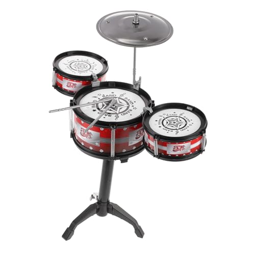 Yardwe 1 Stück Mini Schlagzeugset für Teiliges Percussion Set zur Musikalischen Früherziehung Rot für Kleine Musikliebhaber Fördert Kreativität und Rhythmusgefühl Yardwe 1 Stück Mini Schlagzeugset für Teiliges Percussion Set zur Musikalischen Früherziehung Rot für Kleine Musikliebhaber Fördert Kreativität und Rhythmusgefühl von Yardwe