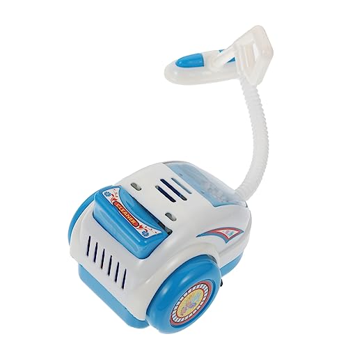 Yardwe 1 Stück Mini Staubsauger für Blauer Batteriefreier Nachbau Eines Haushaltsgeräts Fördert Kreatives Rollenspiel und Lernen für Mädchen und Jungen von Yardwe