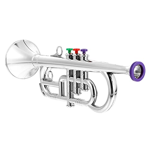 Yardwe 1 Stück Simulierte Saxophonspielzeuge musikinstrumente Musical Toy Instruments Simulation Saxophon Kid Toys Instrument für Hornspielzeug für ABS-Kunststoff Silver von Yardwe