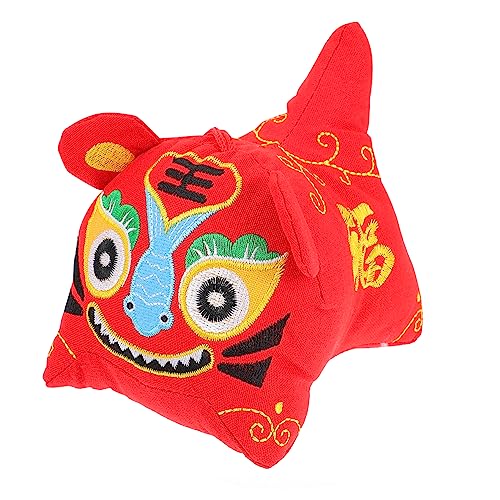 Yardwe 1 Stück Sternzeichen Tiger Puppe Heimdekoration Festival Puppe Ornament Chinesische Antike Tiger Puppen Tiger Puppe Maskottchen Tiger Puppe Cartoon Tier von Yardwe