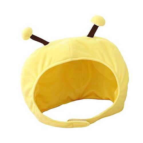 Yardwe 1 Stück Verstellbarer Honigbienen Hut Plüsch Kostüm Accessoire für Partys Rollenspiele und Aufführungen Warm und Bequem Lebensechtes Design Gelb Yardwe 1 Stück Verstellbarer Honigbienen Hut Plüsch Kostüm Accessoire für Partys Rollenspiele und Aufführungen Warm und Bequem Lebensechtes Design Gelb von Yardwe