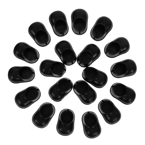 Yardwe 10 Paare Mini Regenstiefel für Puppen Leichte Langlebige Kunststoff Mini Boots für Puppenhaus Dekoration Rollenspiele und Vielfältige Outfit Kombinationen von Yardwe