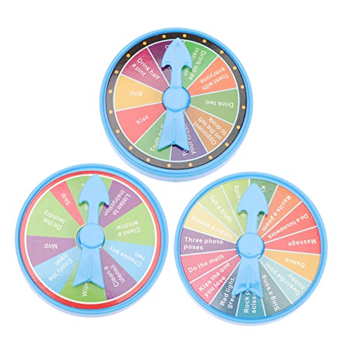 Yardwe 10 Sätze Eltern-Kind-Spiel-Plattenspieler Rad Spinnen für Partytüten Plastik Yardwe 10 Sätze Eltern-Kind-Spiel-Plattenspieler Rad Spinnen für Partytüten Plastik von Yardwe