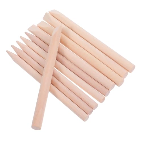 Yardwe 10 Stück Archäologisches Grabungs mit Holzmeißeln Mini Werkzeuge für DIY Projekte und Kreatives für Kleine von Yardwe
