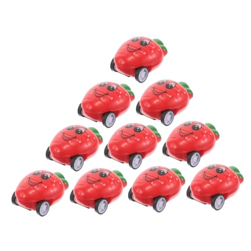 Yardwe 10 Stück Autos Partygeschenke Halloween-taschenlampen Für Halloween -schmuckstücke Reibungsgetriebene Autos Kleine Spielzeuge Für Kinderpreise Plastik von Yardwe