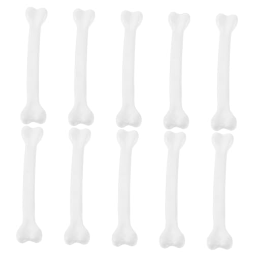 Yardwe 10 Stück DIY Halloween Knochen Zubehör Teiliges Künstliche Plastikskelette für Einzigartige Halloween Deko und Kostüm Accessoires für Partys und Veranstaltungen Yardwe 10 Stück DIY Halloween Knochen Zubehör Teiliges Künstliche Plastikskelette für Einzigartige Halloween Deko und Kostüm Accessoires für Partys und Veranstaltungen von Yardwe
