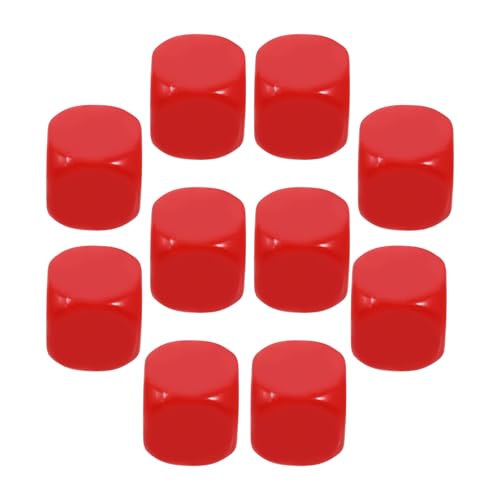 Yardwe 10 Stück DIY -Würfelspielzeug Unvollendete Würfel hoch klein zählt Würfel Spielzubehör Leere Würfelblöcke Leere würfel selber Machen DIY zubehör Acryl rot Yardwe 10 Stück DIY -Würfelspielzeug Unvollendete Würfel hoch klein zählt Würfel Spielzubehör Leere Würfelblöcke Leere würfel selber Machen DIY zubehör Acryl rot von Yardwe