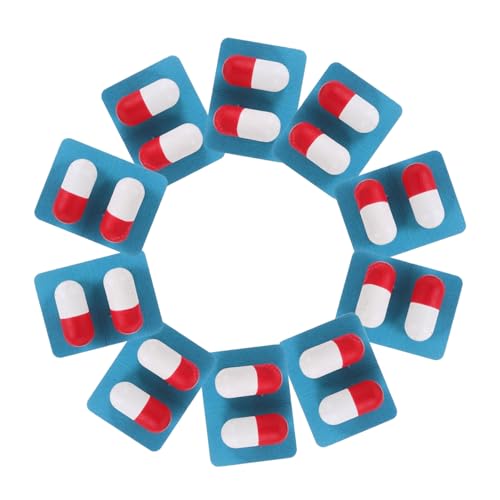 Yardwe 10 Stück Doktorkapselmodell Mini-Sachen Mini- hölzern Yardwe 10 Stück Doktorkapselmodell Mini-Sachen Mini- hölzern von Yardwe