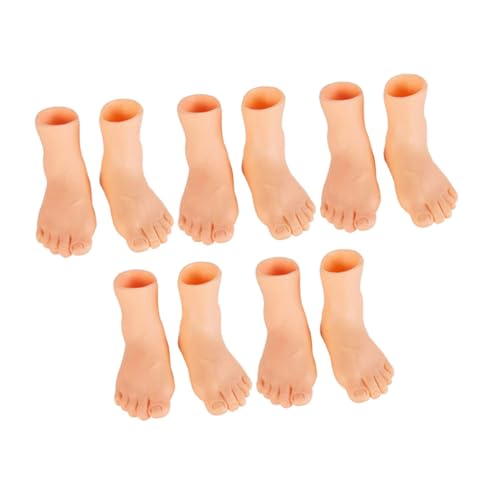 Yardwe 10 Stück Fingerpuppen Beige Vinyl Handfingerpuppen Fingerfüße Fingerpuppen Für Babys Yardwe 10 Stück Fingerpuppen Beige Vinyl Handfingerpuppen Fingerfüße Fingerpuppen Für Babys von Yardwe