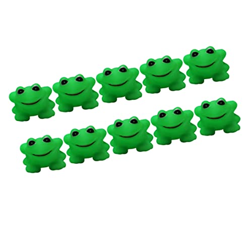 Yardwe 10 Stück Frosch Das Im Spielt Badespielzeug Duschspielzeug Kinderspielzeug Geformtes Neugeborenes Grün Yardwe 10 Stück Frosch Das Im Spielt Badespielzeug Duschspielzeug Kinderspielzeug Geformtes Neugeborenes Grün von Yardwe