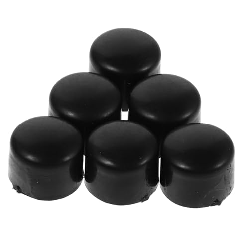 Yardwe 10 Stück Fußballmaschinenkappe Tischstange Kappen für Kickerstangen Abdeckung für Kickerstangen Ende tischfußball tischfusball Kickertischteile Kickertischabdeckung Plastik Black Yardwe 10 Stück Fußballmaschinenkappe Tischstange Kappen für Kickerstangen Abdeckung für Kickerstangen Ende tischfußball tischfusball Kickertischteile Kickertischabdeckung Plastik Black von Yardwe
