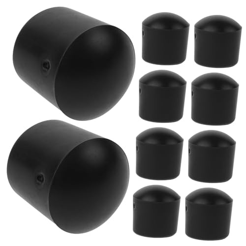 Yardwe 10 Stück Fußballmaschinenkappe runden Ersatz Teile für Fußballtische Spiel Endabdeckungen für Kicker Abdeckung für Kickerstangen Kappen für Kickerstangen Polkappen Plastik Black Yardwe 10 Stück Fußballmaschinenkappe runden Ersatz Teile für Fußballtische Spiel Endabdeckungen für Kicker Abdeckung für Kickerstangen Kappen für Kickerstangen Polkappen Plastik Black von Yardwe