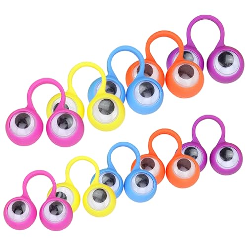 Yardwe 10 Stück Kreative Fingerpuppe Fingerspielzeug Augen Fingerspielzeug kleine Spielsachen kleines Handspielzeug Fingerringspielzeug Kinderspielzeug Plastik Zufällige Farbe Yardwe 10 Stück Kreative Fingerpuppe Fingerspielzeug Augen Fingerspielzeug kleine Spielsachen kleines Handspielzeug Fingerringspielzeug Kinderspielzeug Plastik Zufällige Farbe von Yardwe