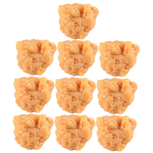 Yardwe 10 Stück Lebensmittelmodellspielzeug -brathähnchen Falsches Huhn Brathähnchenspielzeug Gebratenes Huhn Simulationsfutterhuhn Brathähnchen Simuliertes Huhn PVC Yardwe 10 Stück Lebensmittelmodellspielzeug -brathähnchen Falsches Huhn Brathähnchenspielzeug Gebratenes Huhn Simulationsfutterhuhn Brathähnchen Simuliertes Huhn PVC von Yardwe