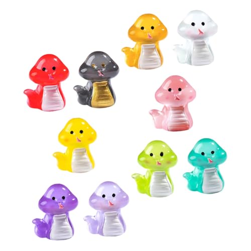 Yardwe 10 Stück Leuchtende Dekorationen Zum Jahr Der Schlange Mini Figur Kreatur Weich Streich Ornament Figur Tier Kleines Reptil Realistisch Lebensecht Badeboote Harz Yardwe 10 Stück Leuchtende Dekorationen Zum Jahr Der Schlange Mini Figur Kreatur Weich Streich Ornament Figur Tier Kleines Reptil Realistisch Lebensecht Badeboote Harz von Yardwe