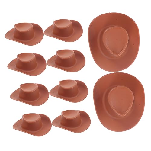 Yardwe 10 Stück Mini Cowboy Hüte Hüte für Puppenhaus Dekoration Tiny Hat Ornament Kreative DIY Bastelideen für Rollenspiele und Puppenkostüme Yardwe 10 Stück Mini Cowboy Hüte Hüte für Puppenhaus Dekoration Tiny Hat Ornament Kreative DIY Bastelideen für Rollenspiele und Puppenkostüme von Yardwe
