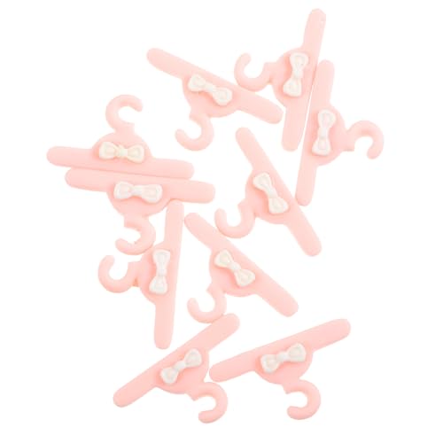 Yardwe 10 Stück Mini Kleiderbügel für Puppen Realistische Hängemöglichkeiten für DIY Puppenhaus Zubehör für Puppenkleider Tops und Hosen Yardwe 10 Stück Mini Kleiderbügel für Puppen Realistische Hängemöglichkeiten für DIY Puppenhaus Zubehör für Puppenkleider Tops und Hosen von Yardwe