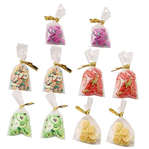 Yardwe 10 Stück Miniatur-Süßigkeitsmodell für kinderspielzeug spielsachen mini süssigkeiten Mini-Hausschmuck gefälschte Süßigkeiten Gummi von Yardwe