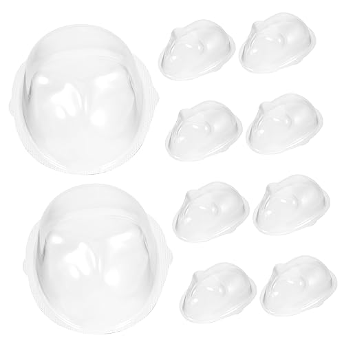 Yardwe 10 Stück PVC -puppenmaske Realistisch Handwerk -gesichtszubehör Display-gesichtsabdeckungen Mini-puppenmasken Mini-spielzeugmasken Plastik Transparent Yardwe 10 Stück PVC -puppenmaske Realistisch Handwerk -gesichtszubehör Display-gesichtsabdeckungen Mini-puppenmasken Mini-spielzeugmasken Plastik Transparent von Yardwe
