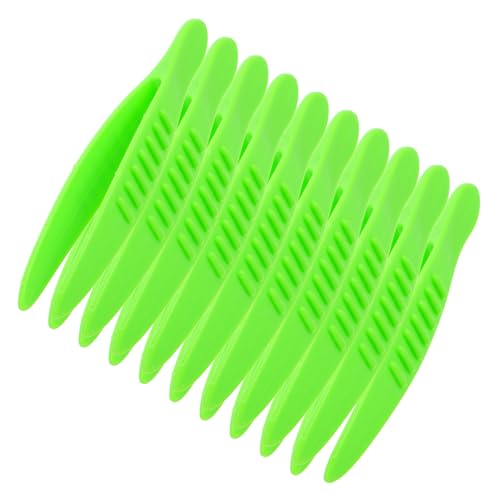 Yardwe 10 Stück Pinzettenspielzeug für Bastelpinzette für Perlen Spielzeuge mit sensorischen Behältern Kinderzange zum Sortieren Insektenpinzette Plastik Green von Yardwe