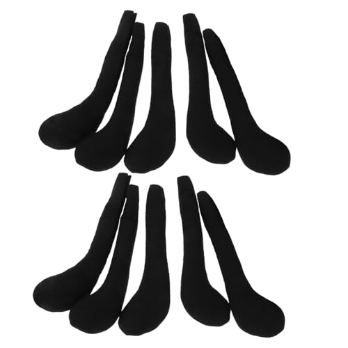 Yardwe 10 Stück Plüschpuppenfüße Puppenkleidung Prinzessinnenpuppen Amerikanische Puppe Puppe Stubenwagen Lustige Fingerpuppen Nachkommen Puppen Mein Leben Puppenzubehör Stoff Black Yardwe 10 Stück Plüschpuppenfüße Puppenkleidung Prinzessinnenpuppen Amerikanische Puppe Puppe Stubenwagen Lustige Fingerpuppen Nachkommen Puppen Mein Leben Puppenzubehör Stoff Black von Yardwe