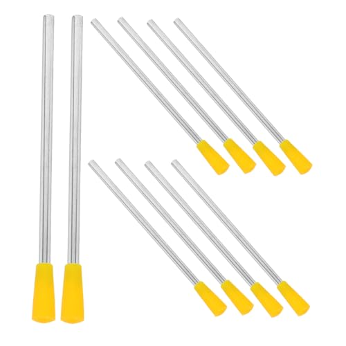 Yardwe 10 Stück Praktische Klangstäbe für Abendessen Glocken Rhythmus Hammer für Unterricht und Outdoor Chimes Robust und Dekorativ Yardwe 10 Stück Praktische Klangstäbe für Abendessen Glocken Rhythmus Hammer für Unterricht und Outdoor Chimes Robust und Dekorativ von Yardwe
