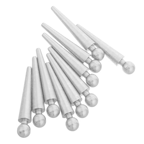 Yardwe 10 Stück Punktestifte Für Das Spiel Heringe Krippenbrettklammern Krippenzubehör Krippenklammern Aus Metall Zubehör Für Brettspiele Krippenklammern Einzigartig Eisen Silver von Yardwe