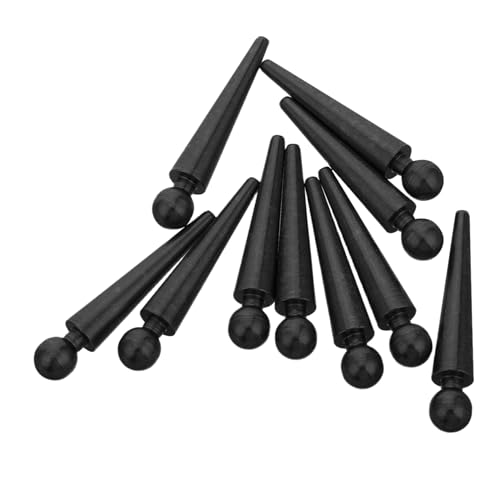 Yardwe 10 Stück Punktestifte Für Das Spiel Zubehör Für Brettspiele Krippenklammern Einzigartig Heringe Krippenbrettklammern Krippenklammern Aus Metall Krippenzubehör Black Eisen von Yardwe