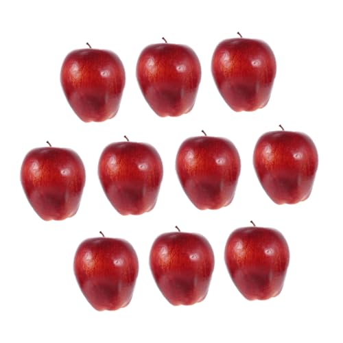 Yardwe 10 Stück Schlangenfruchtmodell künstliche früchte Obstfalle Kunstobstset Stengel schäumt Äpfel Und gefälschte rote köstliche Äpfel Schaumfruchtmodell Schaumstoff mit hoher Dichte Yardwe 10 Stück Schlangenfruchtmodell künstliche früchte Obstfalle Kunstobstset Stengel schäumt Äpfel Und gefälschte rote köstliche Äpfel Schaumfruchtmodell Schaumstoff mit hoher Dichte von Yardwe