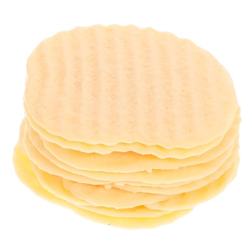 Yardwe 10 Stück Simulierte Kartoffelchips Realistisch Simulation Künstliche Kartoffelchips Gefälscht Aber Chips- Snack-Modell Food Requence Foto -Requisiten Küchenzubehör PVC Yardwe 10 Stück Simulierte Kartoffelchips Realistisch Simulation Künstliche Kartoffelchips Gefälscht Aber Chips- Snack-Modell Food Requence Foto -Requisiten Küchenzubehör PVC von Yardwe
